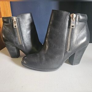 ALDO Black Heeled Ankle Boots